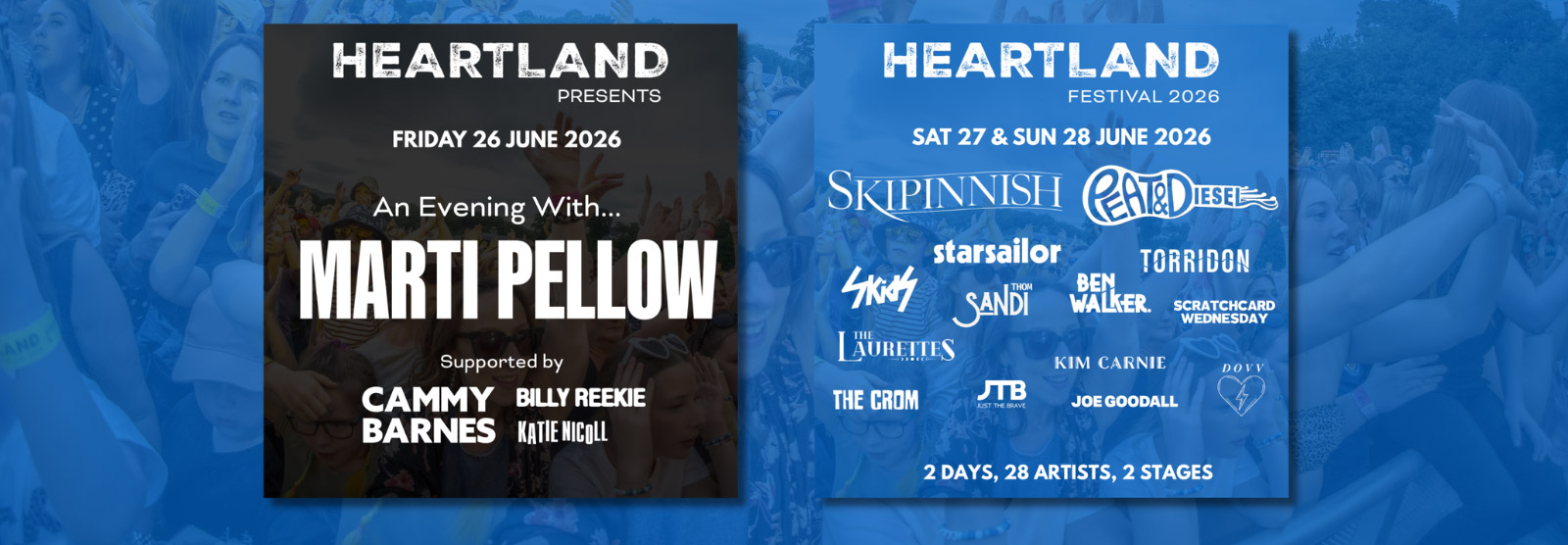 Enter our amazing DRAW and win a pair of Adult tickets for next weekend’s Heartland Festival.
