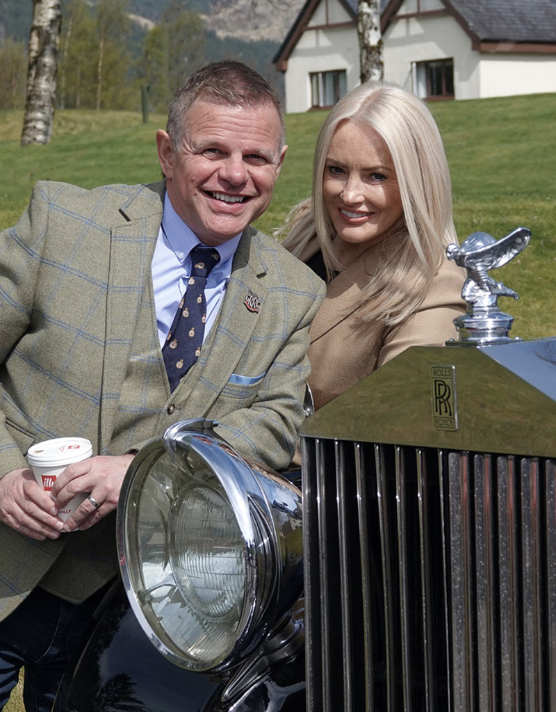 Perthshire classic car event sets charity funding target